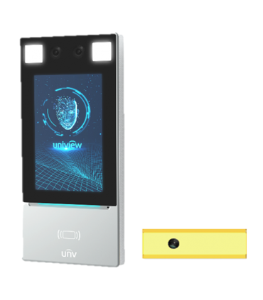 Terminal control acces recunoastere faciala + detectie temperatura - UNV OET-213H-BTS1