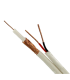 Cablu coaxial RG59 + alimentare 2x0.75, 305m, alb TSY-RG59+2X0.75-W