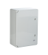 Cutie distributie IP65 din ABS gri, usa mata, placa metalica, 300x400x220 mm PP3005