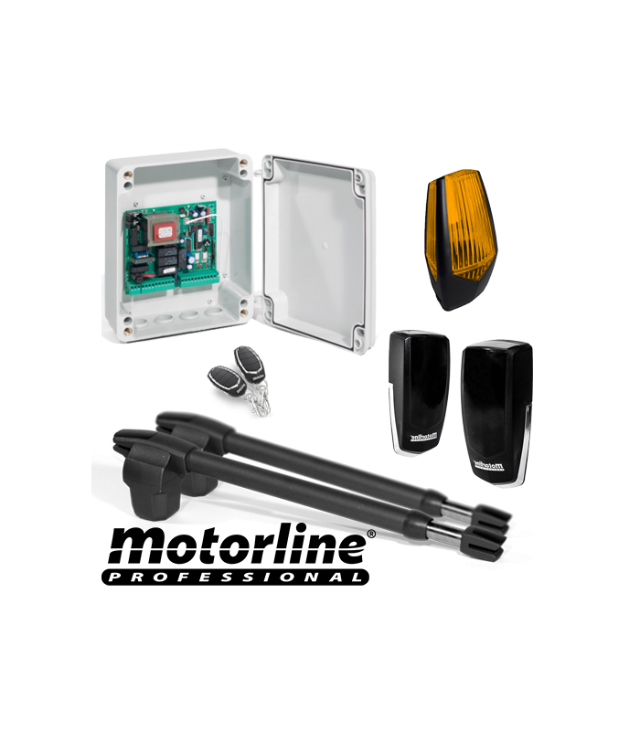 Kit automatizare poarta batanta 2x4m -MOTORLINE LINCE600-KIT