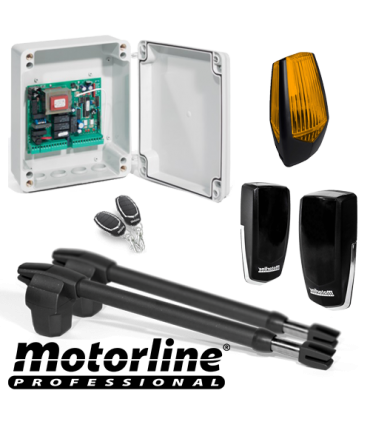 Kit automatizare poarta batanta 2x4m -MOTORLINE LINCE600-KIT