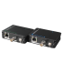 Extender date+PoE (EPOC) pe cablu Coaxial/UTP, 400-500 metri - UTEPO UTP7301EPOC