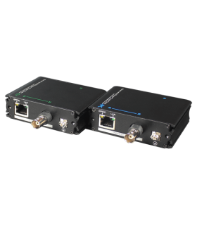 Extender date+PoE (EPOC) pe cablu Coaxial/UTP, 400-500 metri - UTEPO UTP7301EPOC