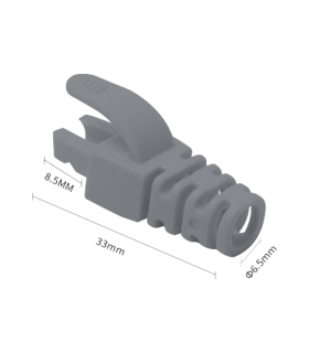 Manson protectie mufa RJ45, gri (100buc) RJ45-CAP-GY