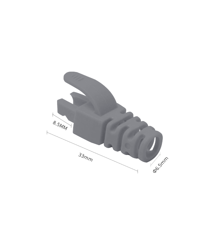 Manson protectie mufa RJ45, gri (100buc) RJ45-CAP-GY