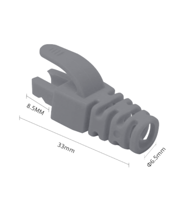 Manson protectie mufa RJ45, gri (100buc) RJ45-CAP-GY