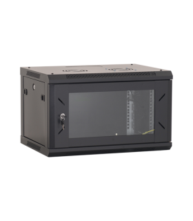 Rack perete 6U 19' 600x450, negru - ASYTECH Networking ASY-6U-6045W