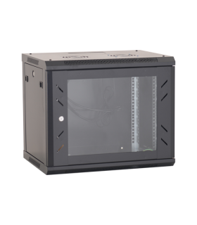 Rack perete 9U 19' 600x450, negru - ASYTECH Networking ASY-9U-6045W