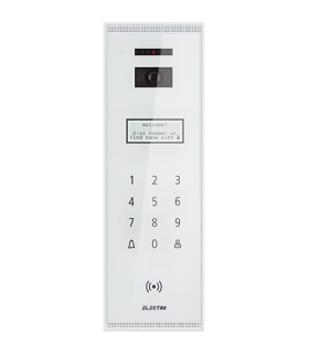 Panou exterior video SMART pentru blocuri REZIDENTIAL - ELECTRA ELECTRA VPM.BSR02.ELW0R