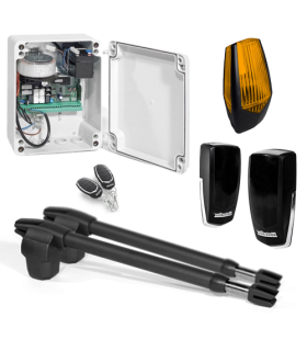 Automatizare poarta batanta 2x2.5m - MOTORLINE LINCE300-24V-KIT