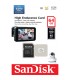 Card MicroSD 64GB, seria HIGH Endurance - SanDisk SDSQQNR-064G-GN6IA