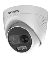 Camera ColorVU AnalogHD 2MP cu PIR si alarma incorporata, lentila 2.8mm, lumina alba 20 m - HIKVISION DS-2CE72DFT-PIRXOF28