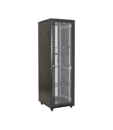 Rack podea 42U 19' 600x800, negru - ASYTECH Networking ASY-42U-6080S