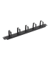 Organizator metalic cabluri, 1U, 5 inele - ASYTECH Networking ASY-CM-1U5RM