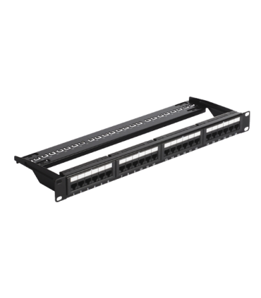 Patch Panel 1U, UTP cat5e, 24 porturi RJ45 - ASYTECH Networking ASY-PP-UTP5E-24