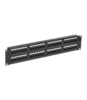 Patch Panel 2U, UTP cat5e, 48 porturi RJ45 - ASYTECH Networking ASY-PP-UTP5E-48