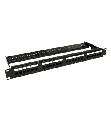 Patch Panel 1U, UTP cat6, 24 porturi RJ45 - ASYTECH Networking ASY-PP-UTP6-24
