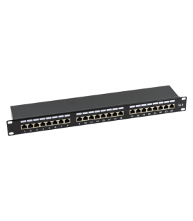 Patch Panel 1U, FTP cat6, 24 porturi RJ45 - ASYTECH Networking ASY-PP-FTP6-24