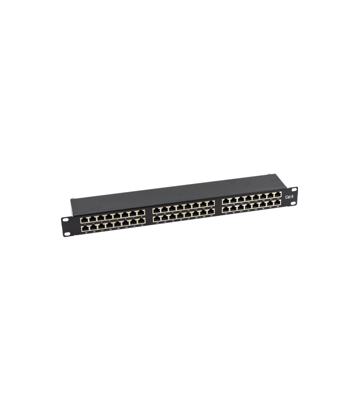 Patch Panel 2U, FTP cat6, 48 porturi RJ45 - ASYTECH Networking ASY-PP-FTP6-48