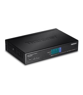 Switch 5 porturi - 4 Gigabit PoE+ 31W, 1 x Gigabit - TRENDnet TPE-TG50ES