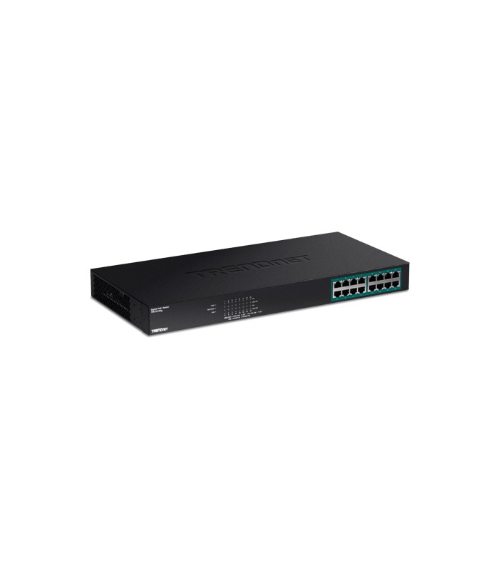 Switch 16 porturi Gigabit PoE+ 246W - TRENDnet TPE-TG160G
