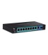 Switch 8 porturi Gigabit PoE+ 58W, 1 port Gigabit, 1 port SFP - TRENDnet TE-GP102