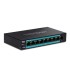 Switch 8 porturi Fast Ethernet Long Range 250m PoE+ 60W, 1 port Fast Ethernet - TRENDnet TE-FP091