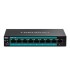 Switch 8 porturi Fast Ethernet Long Range 250m PoE+ 60W, 1 port Fast Ethernet - TRENDnet TE-FP091