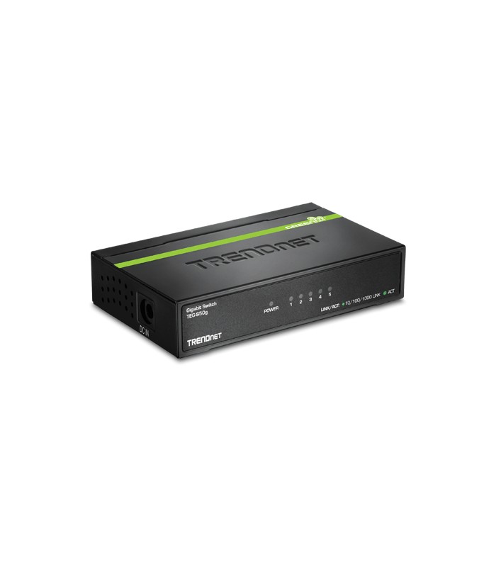 Switch GREENnet 5 porturi Gigabit - TRENDnet TEG-S50G
