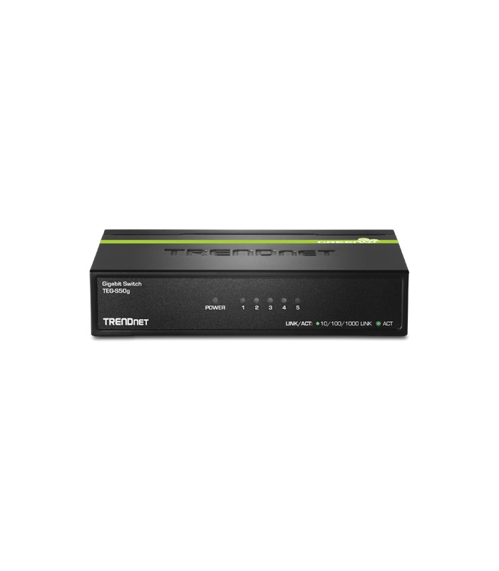 Switch GREENnet 5 porturi Gigabit - TRENDnet TEG-S50G