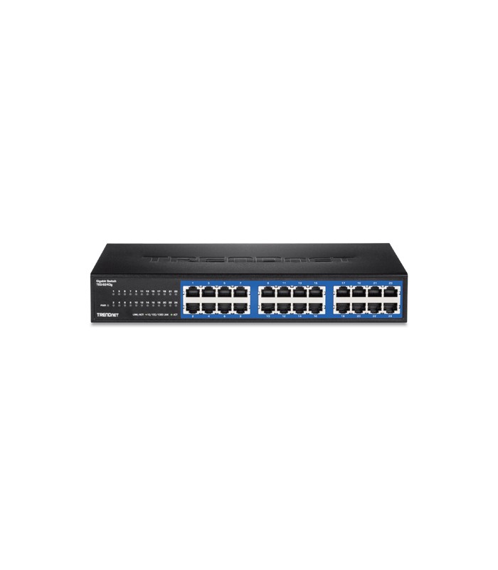 Switch GREENnet 24 porturi Gigabit - TRENDnet TEG-S24DG