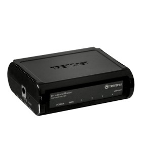 Broadband Router 4 porturi 10/100Mbps - TRENDnet TW100-S4W1CA