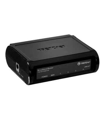 Broadband Router 4 porturi 10/100Mbps - TRENDnet TW100-S4W1CA