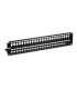 Patch Panel ecranat 48 porturi blank keystone 2U - TRENDnet TC-KP48S