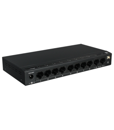 Switch 8 porturi PoE, 2 port uplink, 120W - UTEPO SF10P-FHM