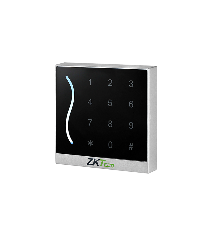 Cititor de proximitate RFID MIFARE 13.65Mhz cu tastatura integrata, IP65, negru - ZKTeco GL-ER-PROID30-B-WG-2