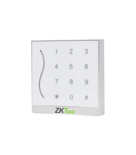 Cititor de proximitate RFID MIFARE 13.65Mhz cu tastatura integrata, IP65, alb - ZKTeco GL-ER-PROID30-W-WG-2