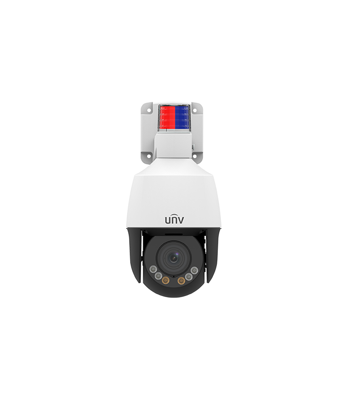 Camera IP mini-PTZ seria LightHunter 5 MP, zoom optic 4X, Audio, Alarma, SDcard, IR 50M - UNV IPC675LFW-AX4DUPKC-VG