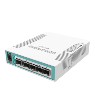 Smart Switch, 5 x SFP, 1 x Combo port SFP/Gigabit - Mikrotik CRS106-1C-5S