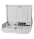 Smart Switch outdoor, 8 x Gigabit (7 PoE in), 2 x SFP+ 10Gbps - Mikrotik CSS610-1Gi-7R-2S+OUT