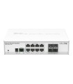 Management Switch, 8 x Gigabit, 4 x SFP 1.25 Gbps - Mikrotik CRS112-8G-4S-IN
