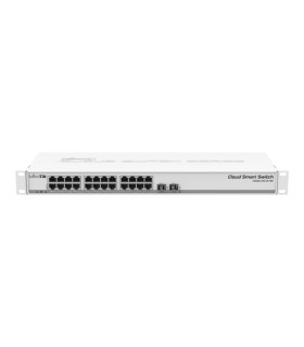 Smart Management Switch, 24 x Gigabit, 2 x SFP+ 10Gbps - Mikrotik CSS326-24G-2S+RM