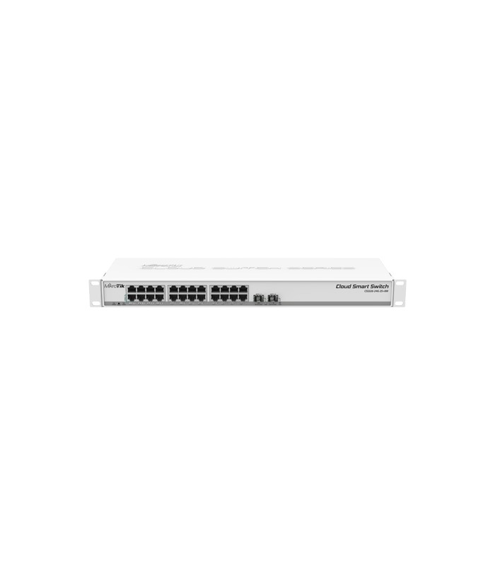 Smart Management Switch, 24 x Gigabit, 2 x SFP+ 10Gbps - Mikrotik CSS326-24G-2S+RM