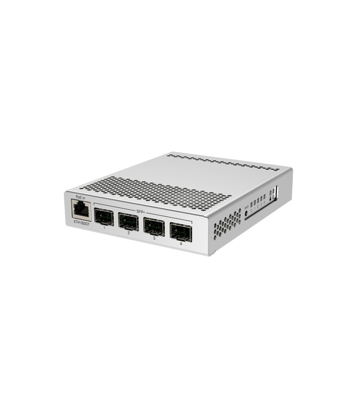 Smart Switch, 1 x Gigabit, 4 x SFP+ 10Gbps - Mikrotik CRS305-1G-4S+IN