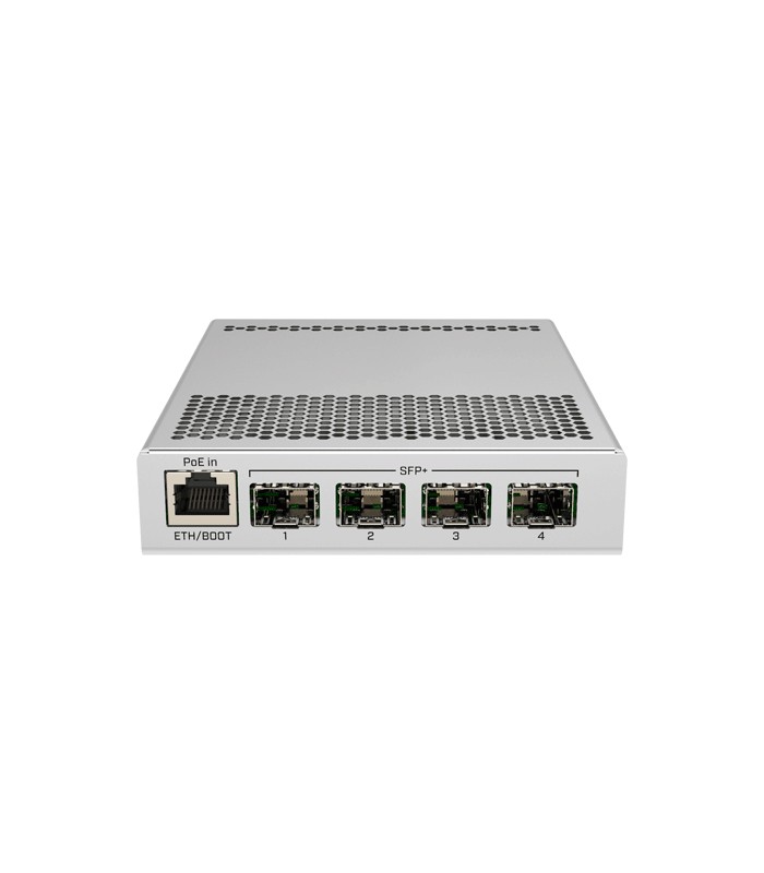 Smart Switch, 1 x Gigabit, 4 x SFP+ 10Gbps - Mikrotik CRS305-1G-4S+IN