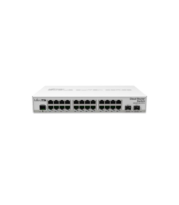 Management Switch 24 x Gigabit, 2 x SFP+ - Mikrotik CRS326-24G-2S+IN