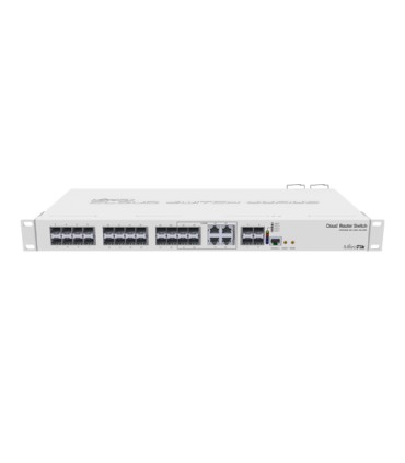 Management Switch 20 x SFP, 4 x SFP+, 4 x Combo (Gigabit sau SFP) - Mikrotik CRS328-4C-20S-4S+RM