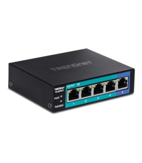 Switch 5 porturi Gigabit PoE+ 35W - TRENDnet TE-GP051