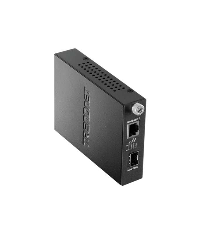 Mediaconvertor Gigabit - SFP fibra optica (pt TFC-1600) - TRENDnet TFC-1000MGA