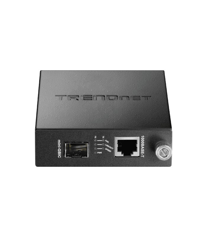 Mediaconvertor Gigabit - SFP fibra optica (pt TFC-1600) - TRENDnet TFC-1000MGA